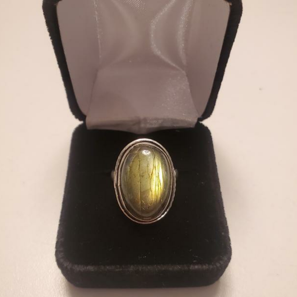 SOLD - Labradorite Gemstones 925 Sterling Silver